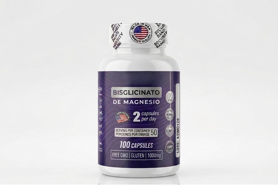 Bisglicinato de Magnesio - Premium Quality